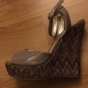 Barely worn, platforms.